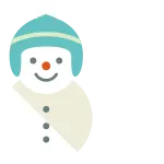 Snowman SVG Icon
